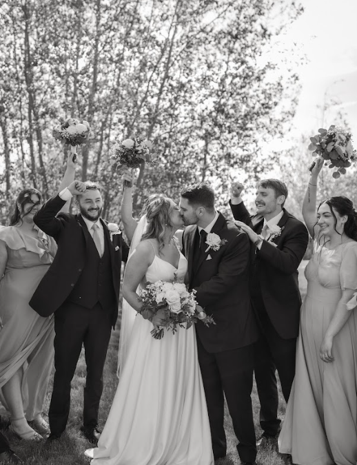 Katie & Thayer Romantic Mother’s Day Weekend Wedding at White Birch Barn